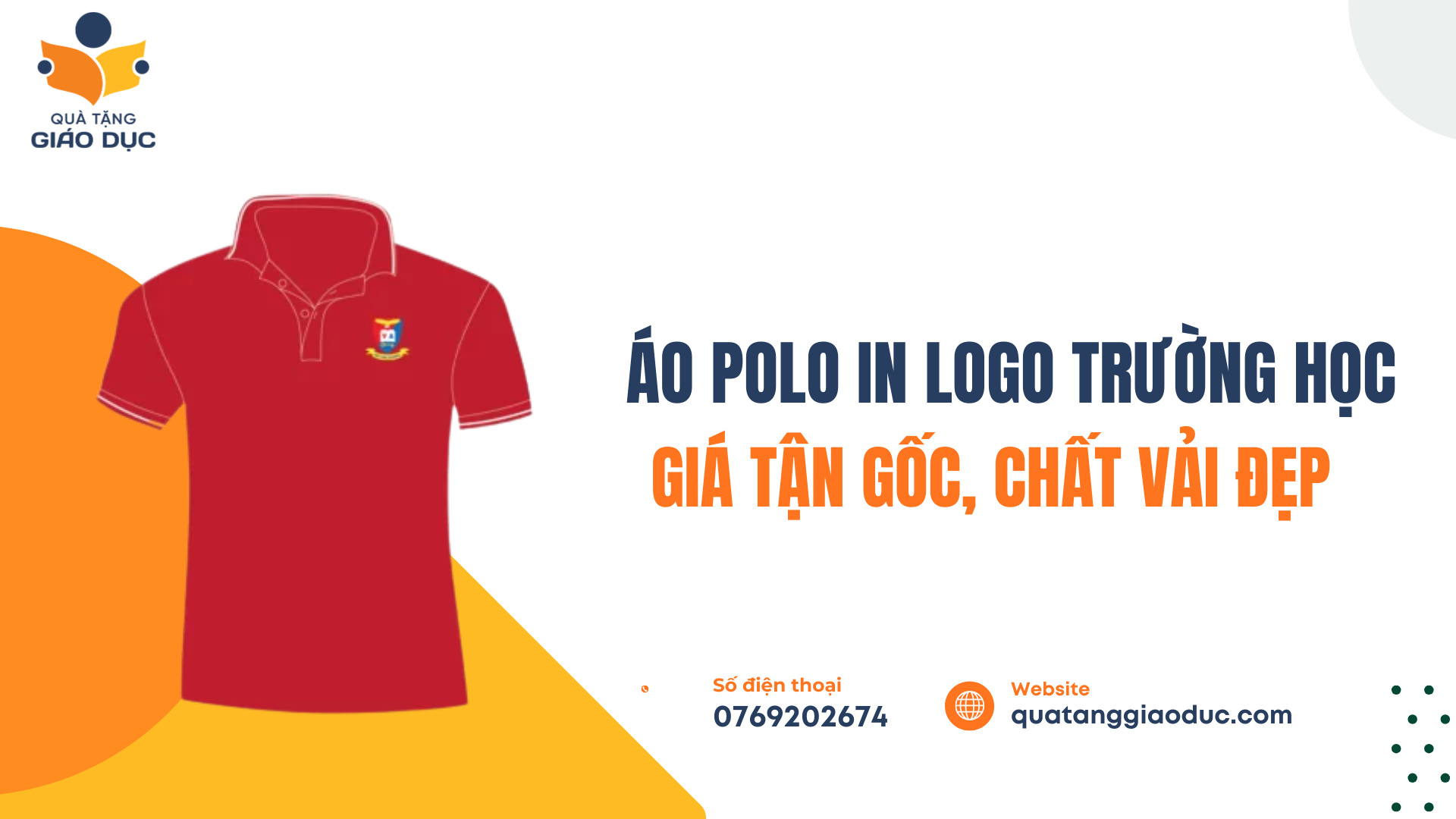 Áo Polo In Logo Trường Học Cho Giáo Viên – Giá Tận Gốc, Chất Vải Đẹp