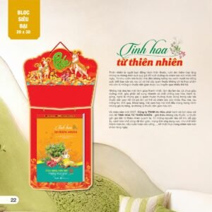 Lịch Bloc Siêu Đại 2027 AH Mẫu AH10 (20 x 30cm) Quà Tặng Tri Ân Ngành Giáo Dục & Nhà Trường in logo doanh nghiệp quà tặng Tết tại Quà Tặng Giáo Dục VN