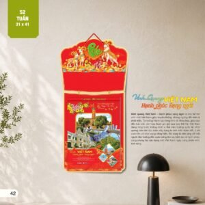 Lịch 52 Tuần 2027 AH Mẫu AH25 (31 x 41 cm) Quà Tặng Tri Ân Ngành Giáo Dục & Nhà Trường in logo doanh nghiệp quà tặng Tết tại Quà Tặng Giáo Dục VN