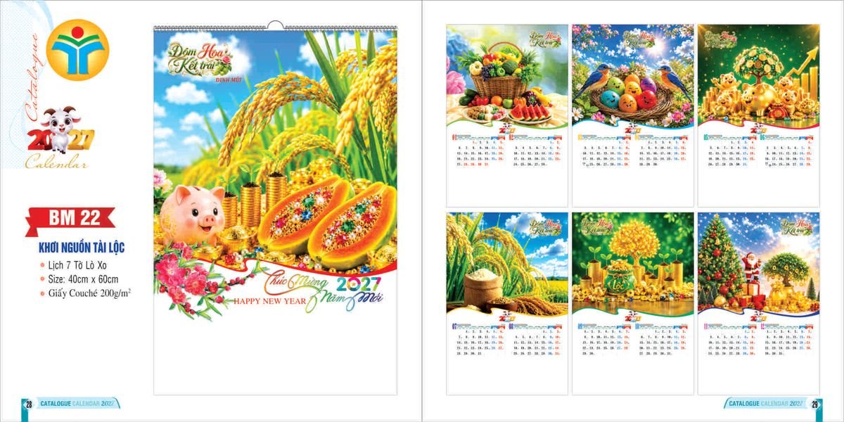 Lịch Để Bàn 2027 Bình Minh BM14 Quà Tặng Tri Ân Ngành Giáo Dục & Nhà Trường Lịch Để Bàn 2027 Bình Minh BM14 Quà Tặng Tri Ân Ngành Giáo Dục & Nhà Trường
