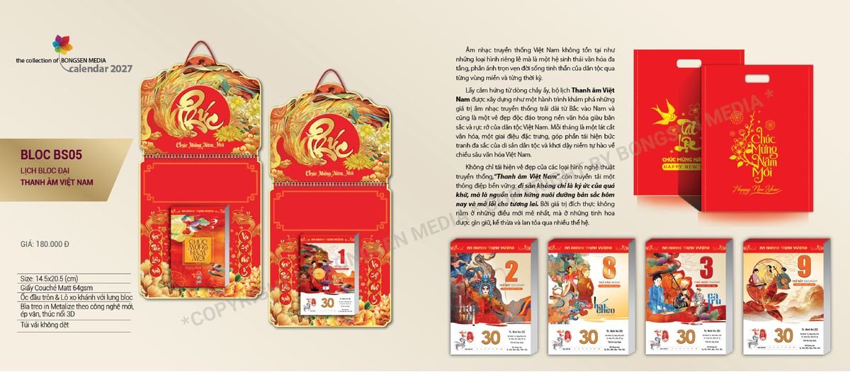 Lịch Bloc Siêu Cực Đại 2027 BS05 Quà Tặng Tri Ân Ngành Giáo Dục & Nhà Trường