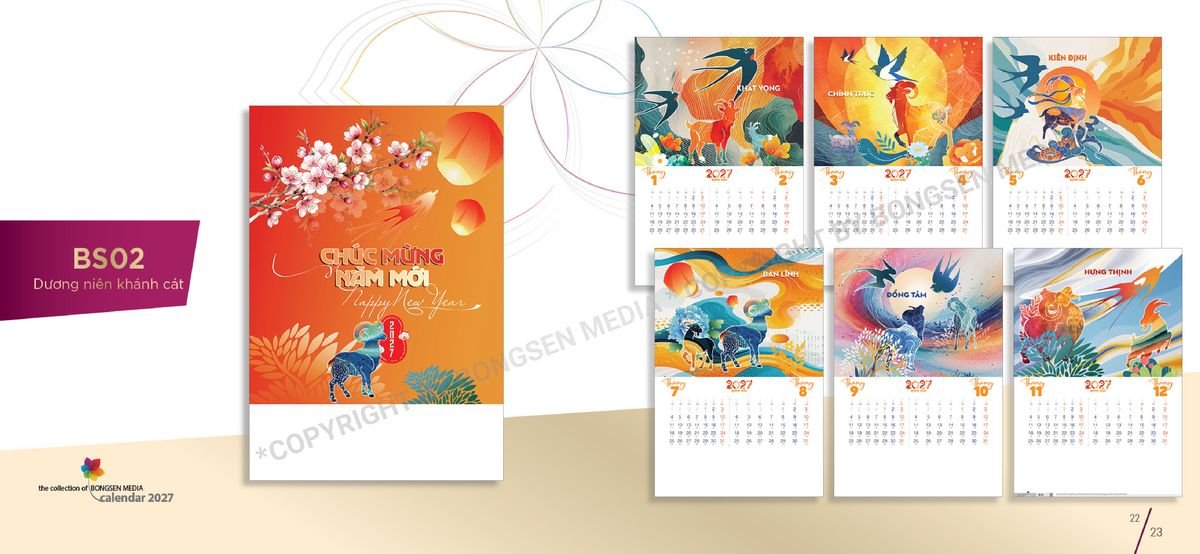Lịch Bloc Siêu Cực Đại 2027 BS12 Quà Tặng Tri Ân Ngành Giáo Dục & Nhà Trường