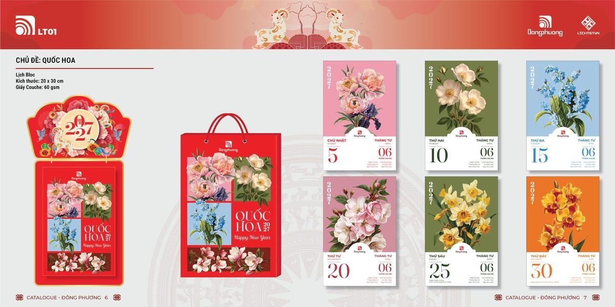 Lịch Bloc ĐP 2027 DP02 Quà Tặng Tri Ân Ngành Giáo Dục & Nhà Trường