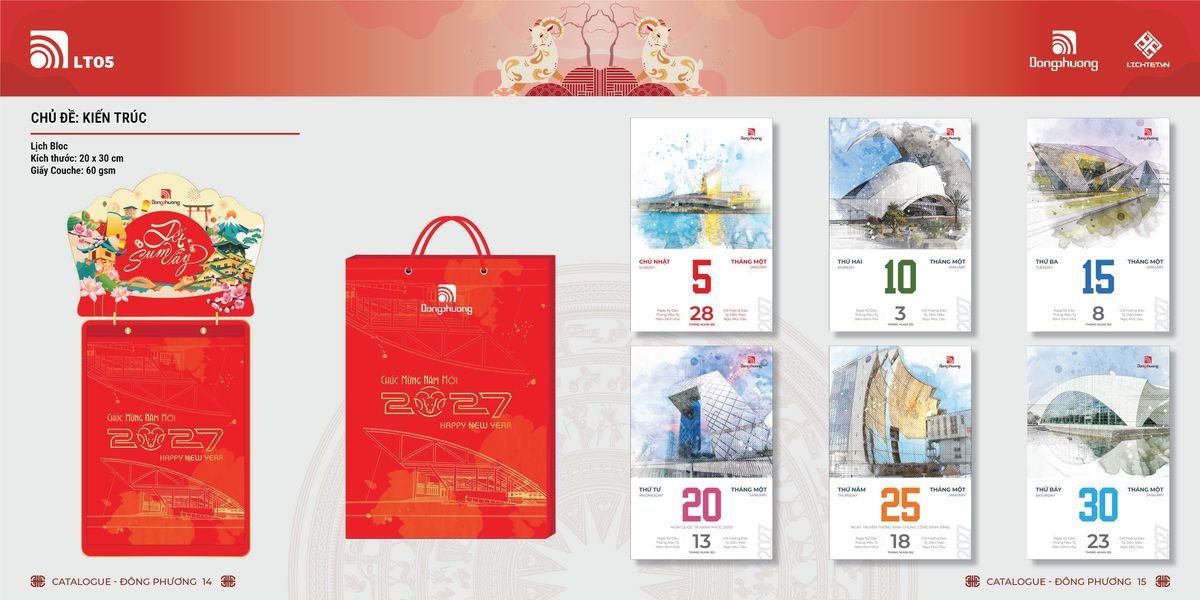Lịch Bloc ĐP 2027 DP06 Quà Tặng Tri Ân Ngành Giáo Dục & Nhà Trường