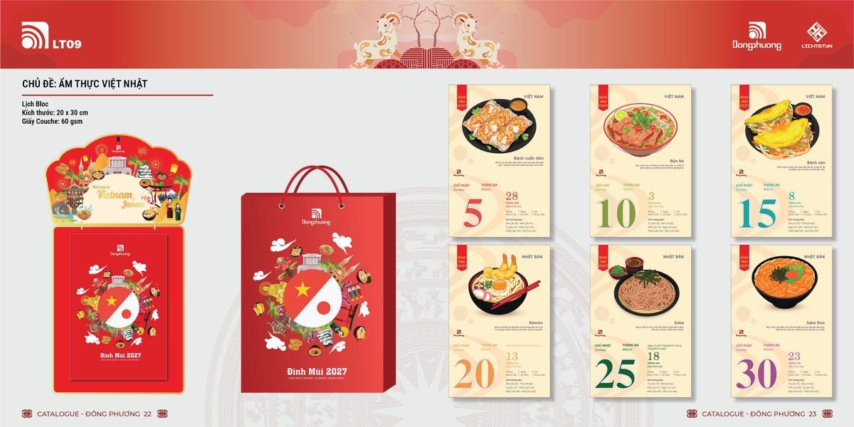 Lịch Bloc ĐP 2027 DP10 Quà Tặng Tri Ân Ngành Giáo Dục & Nhà Trường