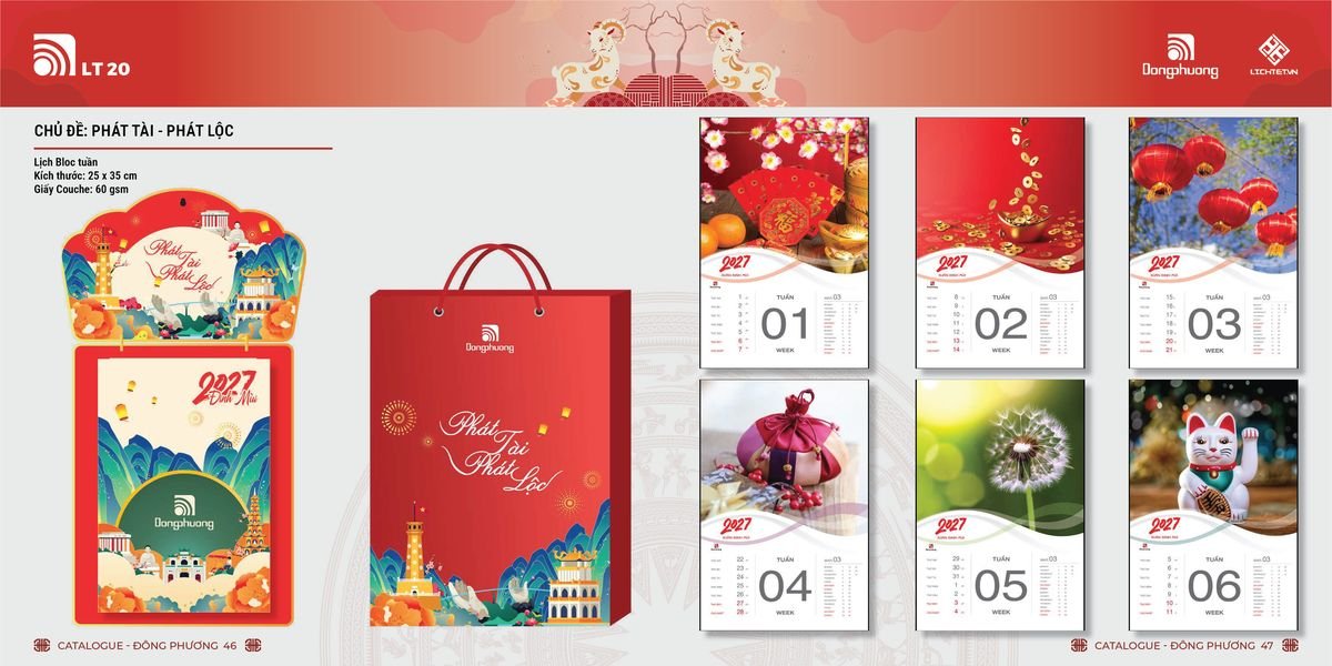 Lịch Bloc ĐP 2027 DP22 Quà Tặng Tri Ân Ngành Giáo Dục & Nhà Trường