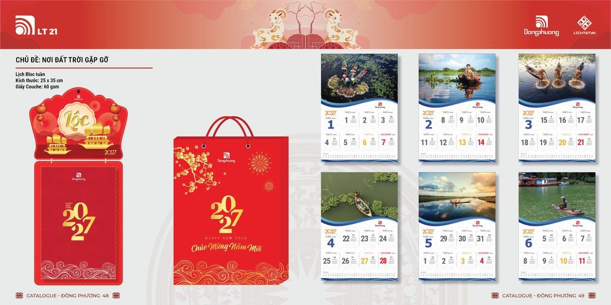 Lịch Bloc ĐP 2027 DP23 Quà Tặng Tri Ân Ngành Giáo Dục & Nhà Trường
