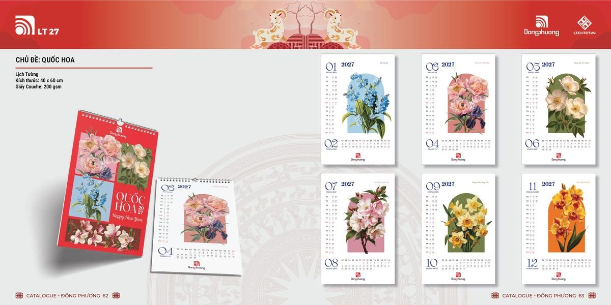 Lịch Bloc ĐP 2027 DP30 Quà Tặng Tri Ân Ngành Giáo Dục & Nhà Trường