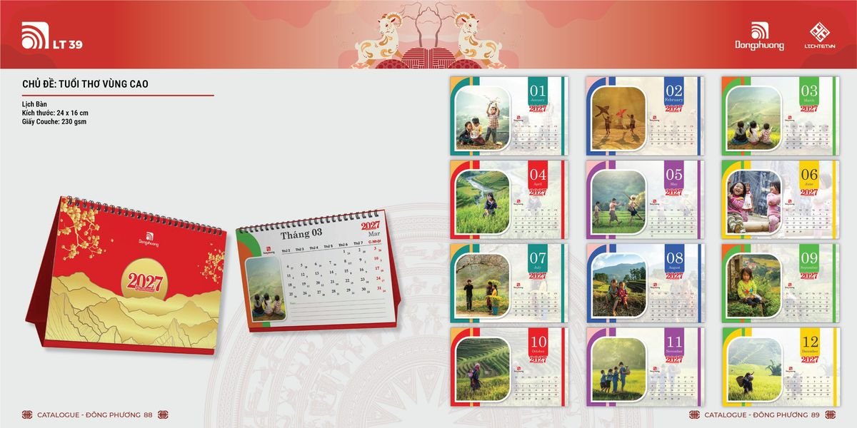 Lịch Bloc ĐP 2027 DP43 Quà Tặng Tri Ân Ngành Giáo Dục & Nhà Trường