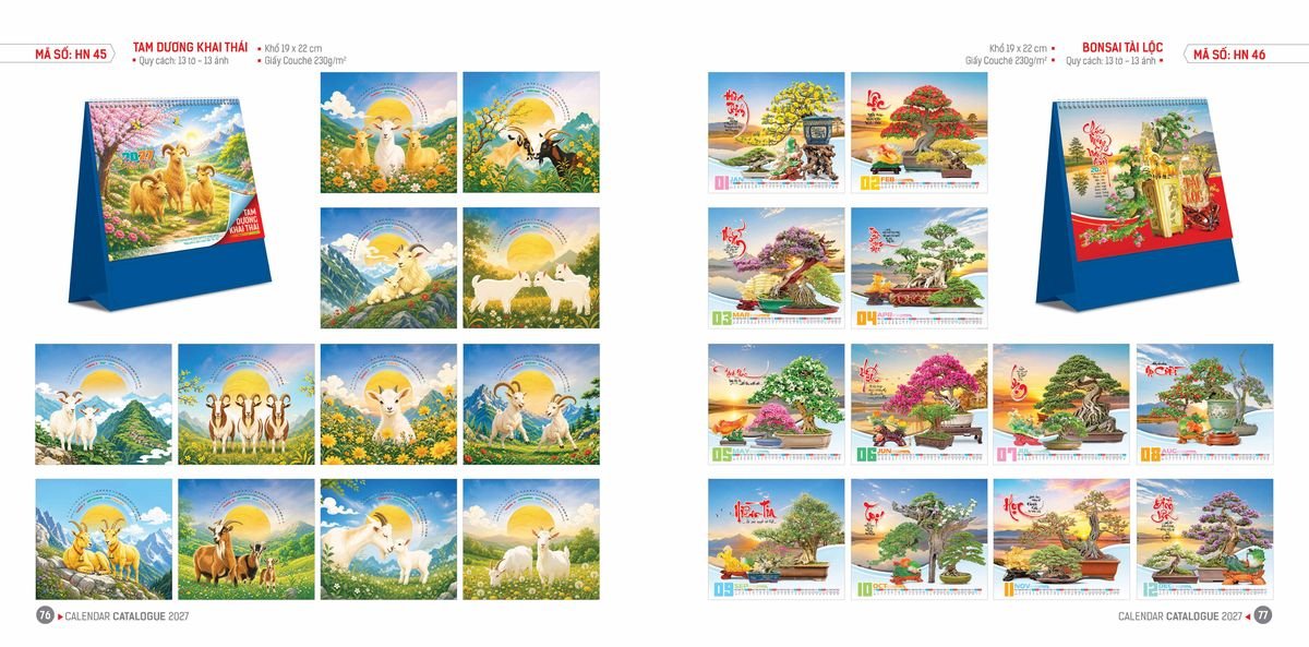 Lịch Bloc Hoa Niên 2027 ĐP DPHN37 Quà Tặng Tri Ân Ngành Giáo Dục & Nhà Trường