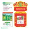 Lịch Bloc Đại Đặc Biệt 2027 HBT Mẫu HBT165 - Lộc Xuân (17 x 24cm) Quà Tặng Tri Ân Ngành Giáo Dục & Nhà Trường in logo doanh nghiệp quà tặng Tết tại Quà Tặng Giáo Dục VN