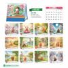 Lịch Để Bàn 2027 HBT Mẫu HBT48 (19 x 21cm) Quà Tặng Tri Ân Ngành Giáo Dục & Nhà Trường in logo doanh nghiệp quà tặng Tết tại Quà Tặng Giáo Dục VN
