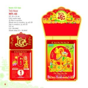 Lịch Bloc Cực Đại 2027 MT Mẫu MT03 (25 x 35cm) Quà Tặng Tri Ân Ngành Giáo Dục & Nhà Trường in logo doanh nghiệp quà tặng Tết tại Quà Tặng Giáo Dục VN