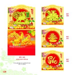 Lịch Treo Tường Lò Xo 2027 MT Mẫu MT166 (37 x 68cm) Quà Tặng Tri Ân Ngành Giáo Dục & Nhà Trường in logo doanh nghiệp quà tặng Tết tại Quà Tặng Giáo Dục VN