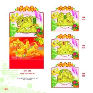 Lịch Treo Tường Lò Xo 2027 MT Mẫu MT176 (37 x 68cm) Quà Tặng Tri Ân Ngành Giáo Dục & Nhà Trường in logo doanh nghiệp quà tặng Tết tại Quà Tặng Giáo Dục VN