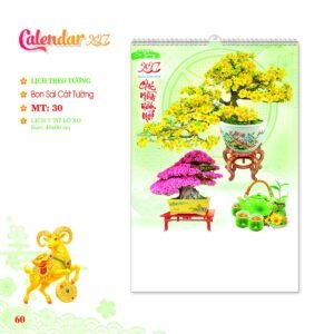 Lịch Treo Tường Lò Xo 2027 MT Mẫu MT30 (40 x 60cm) Quà Tặng Tri Ân Ngành Giáo Dục & Nhà Trường in logo doanh nghiệp quà tặng Tết tại Quà Tặng Giáo Dục VN