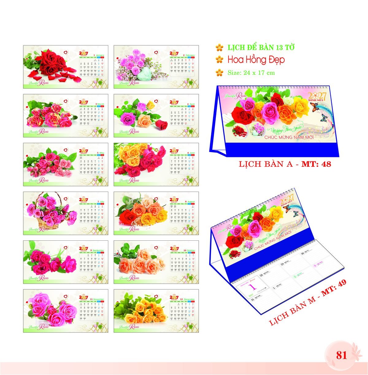 Lịch Để Bàn 2027 MT Mẫu MT48 (24 x 17cm) Quà Tặng Tri Ân Ngành Giáo Dục & Nhà Trường Lịch Để Bàn 2027 MT Mẫu MT48 (24 x 17cm) Quà Tặng Tri Ân Ngành Giáo Dục & Nhà Trường in logo doanh nghiệp quà tặng Tết tại Quà Tặng Giáo Dục VN