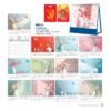 Lịch Bloc 2027 NB Mẫu NB318 (29 x 41 cm) Quà Tặng Tri Ân Ngành Giáo Dục & Nhà Trường in logo doanh nghiệp quà tặng Tết tại Quà Tặng Giáo Dục VN