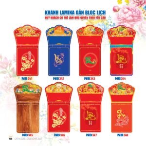 Lịch Bloc 2027 NB Mẫu NB345 (29 x 41 cm) Quà Tặng Tri Ân Ngành Giáo Dục & Nhà Trường in logo doanh nghiệp quà tặng Tết tại Quà Tặng Giáo Dục VN