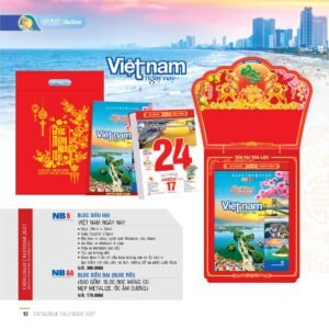 Lịch Bloc Siêu Đại 2027 NB Mẫu NB6A (20 x 30cm) Quà Tặng Tri Ân Ngành Giáo Dục & Nhà Trường in logo doanh nghiệp quà tặng Tết tại Quà Tặng Giáo Dục VN