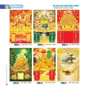 Bìa Lò Xo Dán Bloc 2027 NB Mẫu NB93 (40 x 60cm) Quà Tặng Tri Ân Ngành Giáo Dục & Nhà Trường in logo doanh nghiệp quà tặng Tết tại Quà Tặng Giáo Dục VN
