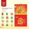 Lịch Bloc 2027 NHA Mẫu NHA66 (36 x 62cm) Quà Tặng Tri Ân Ngành Giáo Dục & Nhà Trường in logo doanh nghiệp quà tặng Tết tại Quà Tặng Giáo Dục VN
