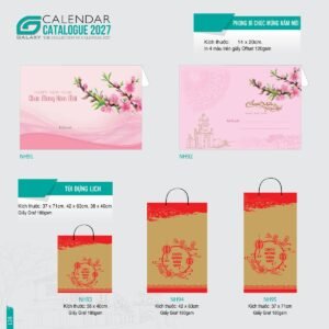 Lịch Bloc 2027 NH Mẫu NH84 (14 x 20cm) Quà Tặng Tri Ân Ngành Giáo Dục & Nhà Trường in logo doanh nghiệp quà tặng Tết tại Quà Tặng Giáo Dục VN
