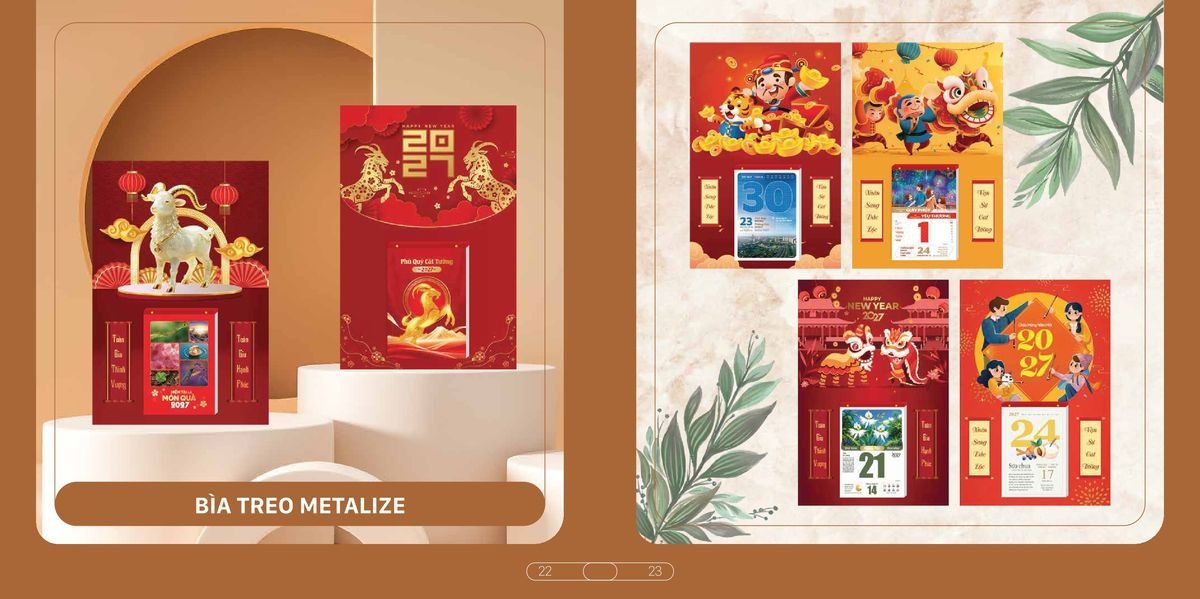 Lịch Bloc Cao Cấp SH 2027 SH06 Quà Tặng Tri Ân Ngành Giáo Dục & Nhà Trường