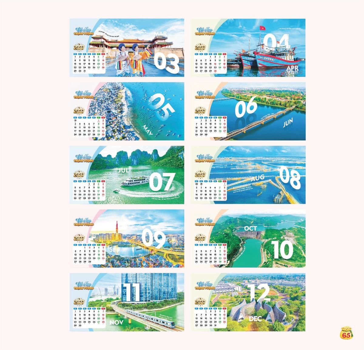 Lịch Bloc Siêu Cực Đại 2027 TDM62 Quà Tặng Tri Ân Ngành Giáo Dục & Nhà Trường