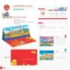 Lịch Để Bàn 2027 TD Mẫu TD48 (14 x 24cm) Quà Tặng Tri Ân Ngành Giáo Dục & Nhà Trường in logo doanh nghiệp quà tặng Tết tại Quà Tặng Giáo Dục VN