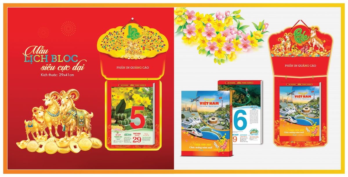 Lịch Bloc TPN 2027 TPNBLOC06 Quà Tặng Tri Ân Ngành Giáo Dục & Nhà Trường