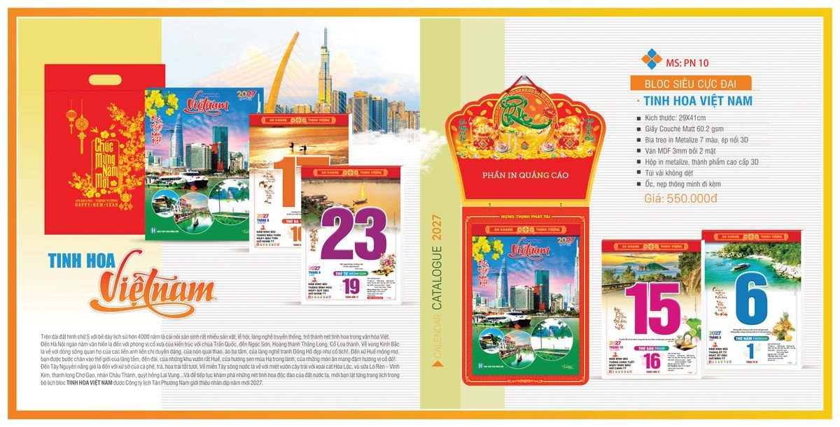 Lịch Bloc Tân Phương Nam 2027 TPNBLOC12 Quà Tặng Tri Ân Ngành Giáo Dục & Nhà Trường Lịch Bloc Tân Phương Nam 2027 TPNBLOC12 Quà Tặng Tri Ân Ngành Giáo Dục & Nhà Trường