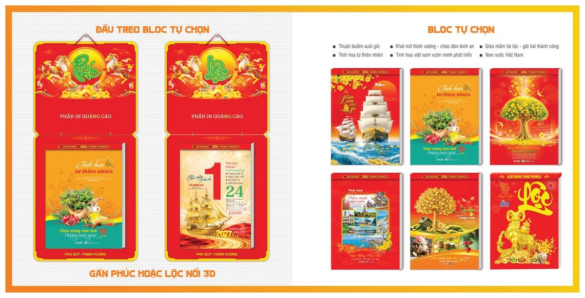 Lịch Bloc Tân Phương Nam 2027 TPNBLOC50 Quà Tặng Tri Ân Ngành Giáo Dục & Nhà Trường