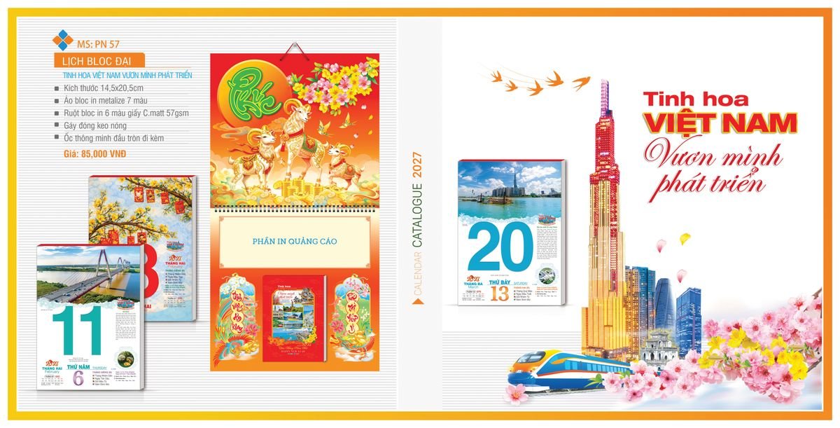 Lịch Bloc TPN 2027 TPNBLOC64 Quà Tặng Tri Ân Ngành Giáo Dục & Nhà Trường Lịch Bloc TPN 2027 TPNBLOC64 Quà Tặng Tri Ân Ngành Giáo Dục & Nhà Trường