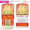 Lịch Treo Tường Lò Xo 2027 TS Mẫu TS-9 (37 x 70 cm) Quà Tặng Tri Ân Ngành Giáo Dục & Nhà Trường