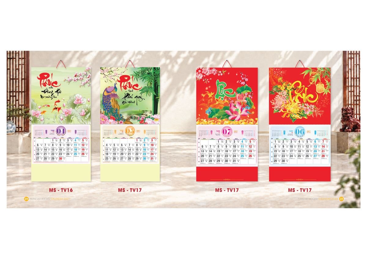 Lịch Bloc Cực Đại 2027 TV11 Quà Tặng Tri Ân Ngành Giáo Dục & Nhà Trường