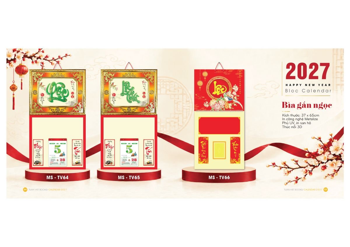 Lịch Để Bàn TV 2027 TV28 Quà Tặng Tri Ân Ngành Giáo Dục & Nhà Trường