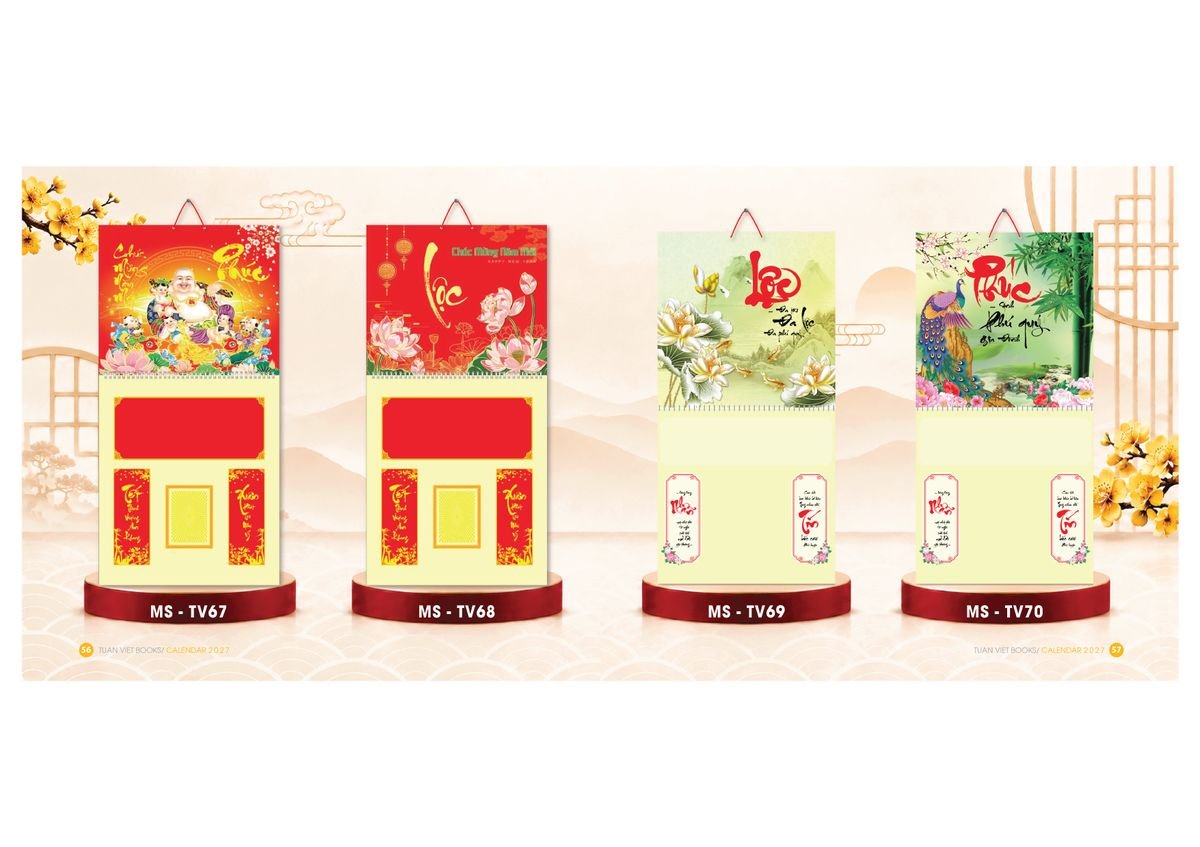 Lịch Để Bàn TV 2027 TV29 Quà Tặng Tri Ân Ngành Giáo Dục & Nhà Trường
