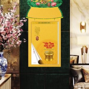 Lịch Bloc 2027 VHVN Mẫu VHVN-02 (29 x 41 cm) Quà Tặng Tri Ân Ngành Giáo Dục & Nhà Trường