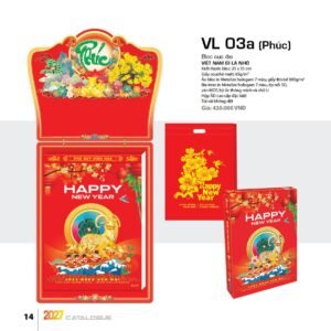 Lịch Bloc Cực Đại 2027 VL Mẫu VL03A (25 x 35cm) Quà Tặng Tri Ân Ngành Giáo Dục & Nhà Trường in logo doanh nghiệp quà tặng Tết tại Quà Tặng Giáo Dục VN