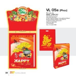 Lịch Bloc Siêu Đại 2027 VL Mẫu VL05A (20 x 30cm) Quà Tặng Tri Ân Ngành Giáo Dục & Nhà Trường in logo doanh nghiệp quà tặng Tết tại Quà Tặng Giáo Dục VN