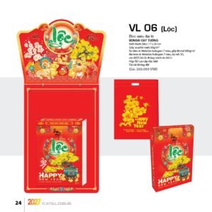 Lịch Bloc Siêu Đại 2027 VL Mẫu VL06 (17 x 24cm) Quà Tặng Tri Ân Ngành Giáo Dục & Nhà Trường in logo doanh nghiệp quà tặng Tết tại Quà Tặng Giáo Dục VN