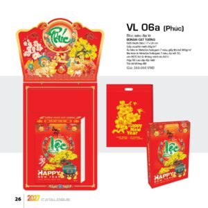 Lịch Bloc Siêu Đại 2027 VL Mẫu VL06A (17 x 24cm) Quà Tặng Tri Ân Ngành Giáo Dục & Nhà Trường in logo doanh nghiệp quà tặng Tết tại Quà Tặng Giáo Dục VN