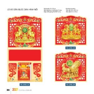 Lịch Treo Tường Lò Xo 2027 VL Mẫu VLLXG23 (37 x 70cm) Quà Tặng Tri Ân Ngành Giáo Dục & Nhà Trường in logo doanh nghiệp quà tặng Tết tại Quà Tặng Giáo Dục VN